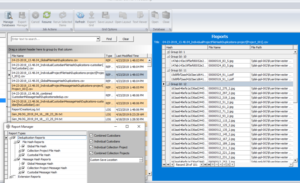 HARVESTER 6: CUSTODIAN TRACKING - eDiscovery Software | eDiscovery ...