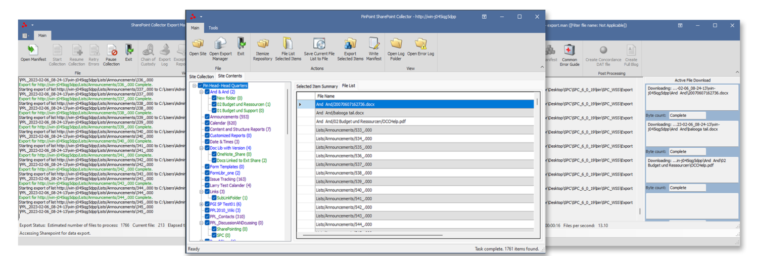 SharePoint Collector - eDiscovery SharePoint, Microsoft 365 Collections